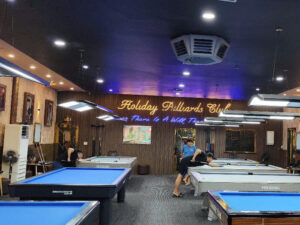 máy làm mát câu lạc bộ bida