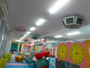 máy làm mát khu vui chơi